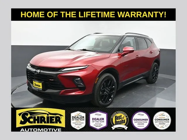 Red 2023 Chevrolet Blazer RS for sale in Omaha, NE