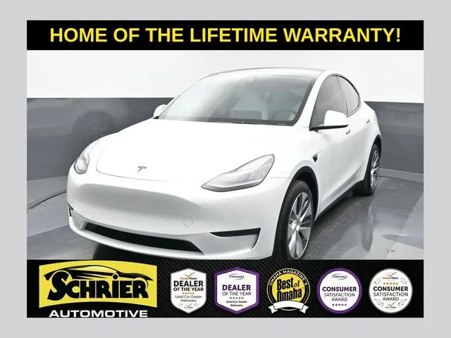 White 2021 Tesla Model Y Long Range for sale in Omaha, NE