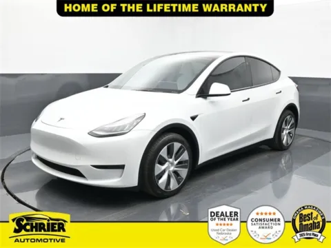 White 2021 Tesla Model Y Long Range for sale in Omaha, NE