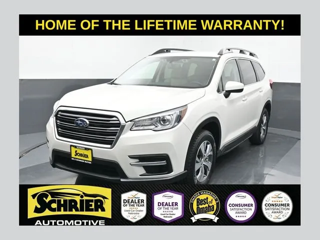 White 2022 Subaru Ascent Premium for sale in Omaha, NE