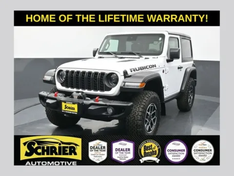 White 2024 Jeep Wrangler Rubicon for sale in Omaha, NE