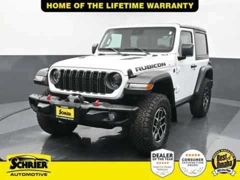 White 2024 Jeep Wrangler Rubicon for sale in Omaha, NE