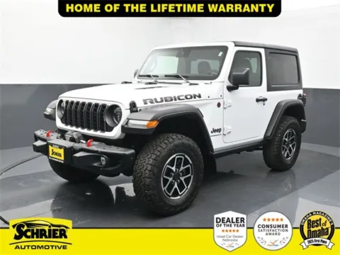 White 2024 Jeep Wrangler Rubicon for sale in Omaha, NE