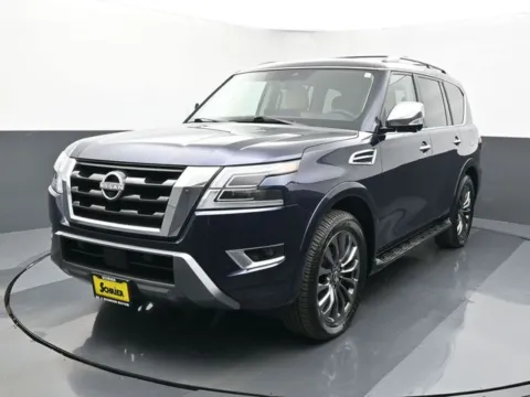 Blue 2024 Nissan Armada Platinum for sale in Omaha, NE