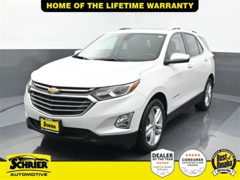 White 2018 Chevrolet Equinox Premier for sale in Omaha, NE