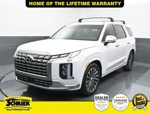White 2024 Hyundai Palisade Calligraphy for sale in Omaha, NE