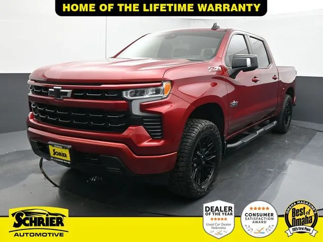 Red 2022 Chevrolet Silverado 1500 RST for sale in Omaha, NE
