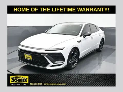 White 2025 Hyundai Sonata N Line for sale in Omaha, NE