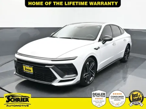 White 2025 Hyundai Sonata N Line for sale in Omaha, NE