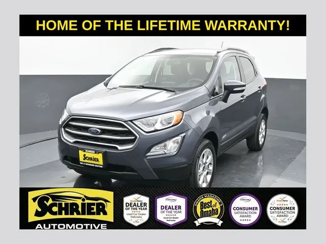 Gray 2022 Ford EcoSport SE for sale in Omaha, NE