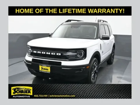 White 2024 Ford Bronco Sport Outer Banks for sale in Omaha, NE