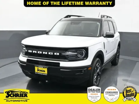 White 2024 Ford Bronco Sport Outer Banks for sale in Omaha, NE