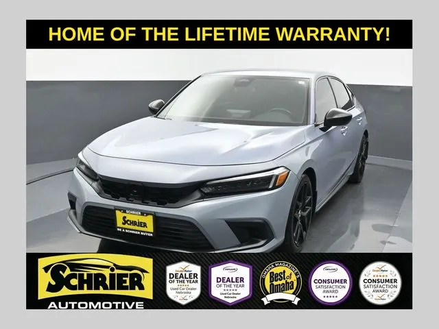 Gray 2022 Honda Civic Sport for sale in Omaha, NE