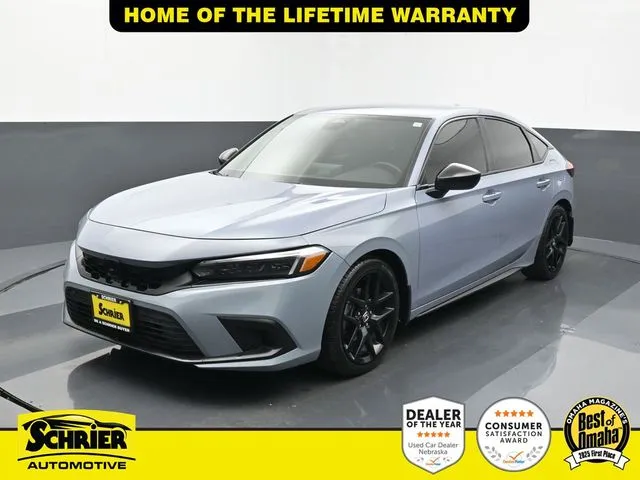 Gray 2022 Honda Civic Sport for sale in Omaha, NE