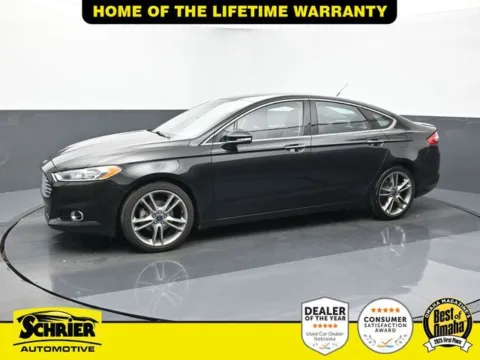 Another view of 2013 Ford Fusion Titanium for sale in Omaha, NE at Schrier Automotive Inc
