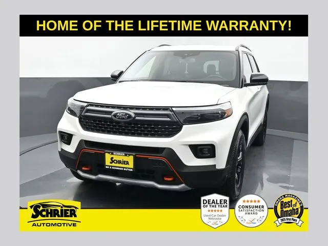 White 2022 Ford Explorer Timberline for sale in Omaha, NE