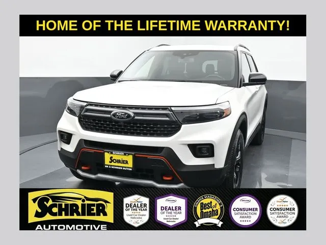 White 2022 Ford Explorer Timberline for sale in Omaha, NE