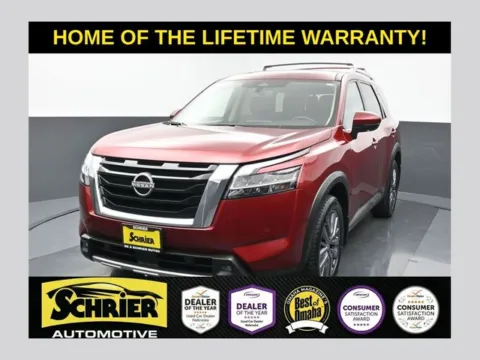 Red 2024 Nissan Pathfinder SL for sale in Omaha, NE