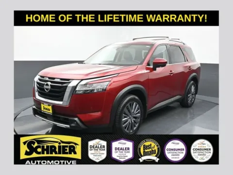 Red 2024 Nissan Pathfinder SL for sale in Omaha, NE