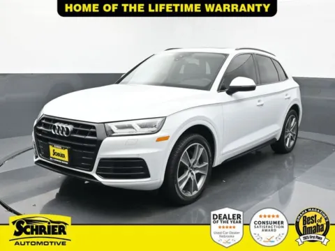 White 2019 Audi Q5 2.0T Premium Plus for sale in Omaha, NE
