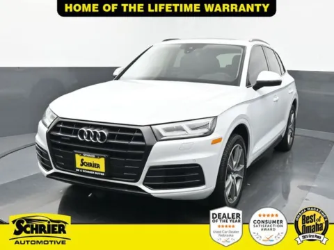White 2019 Audi Q5 2.0T Premium Plus for sale in Omaha, NE