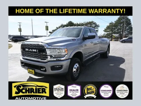 Silver 2022 Ram 3500 Limited for sale in Omaha, NE