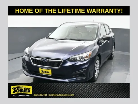 Blue 2019 Subaru Impreza 2.0i for sale in Omaha, NE