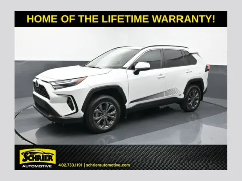 Red 2024 Toyota RAV4 Hybrid XLE Premium for sale in Omaha, NE