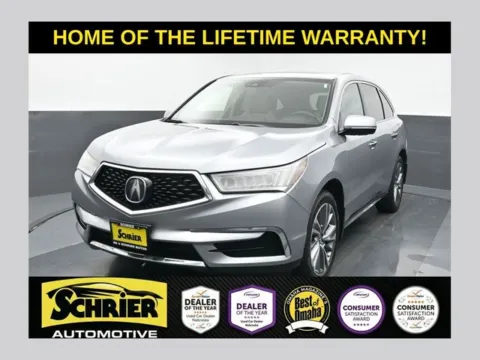 Silver 2017 Acura MDX 3.5L for sale in Omaha, NE
