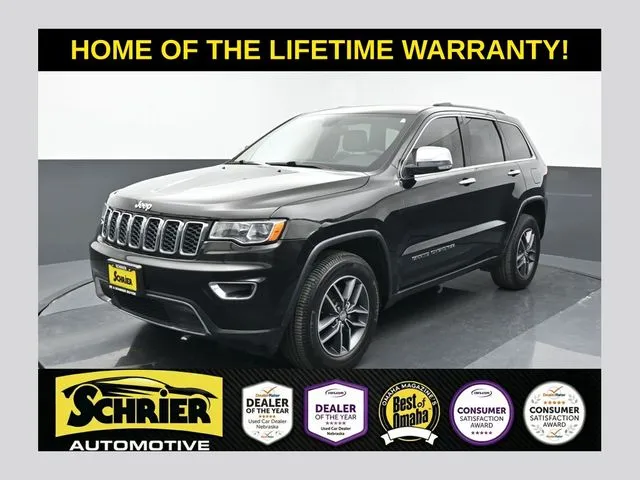 Black 2017 Jeep Grand Cherokee Limited for sale in Omaha, NE