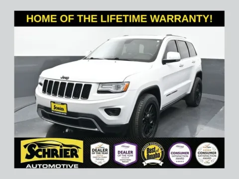 White 2015 Jeep Grand Cherokee Limited for sale in Omaha, NE