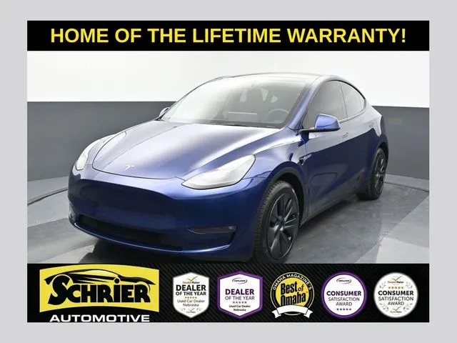 Blue 2024 Tesla Model Y Long Range for sale in Omaha, NE
