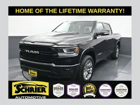 Black 2022 Ram 1500 Laramie for sale in Omaha, NE