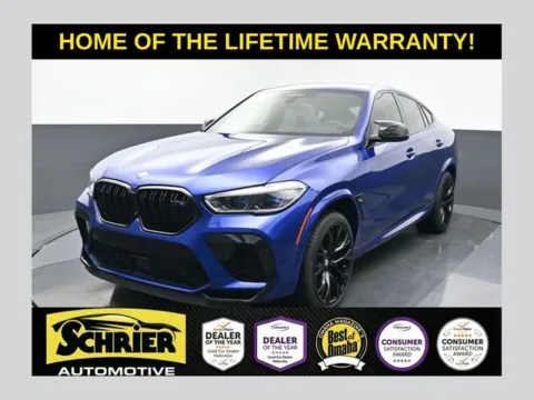 Blue 2021 BMW X6 M for sale in Omaha, NE