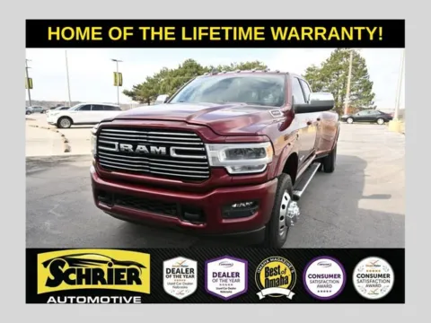 Red 2020 Ram 3500 Laramie for sale in Omaha, NE