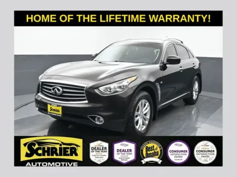 Black 2015 INFINITI QX70 for sale in Omaha, NE