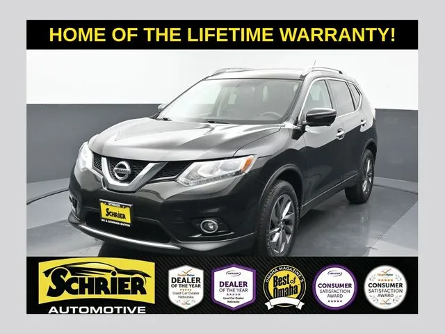 Black 2016 Nissan Rogue SL for sale in Omaha, NE
