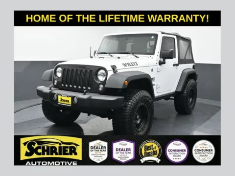 White 2016 Jeep Wrangler Sport for sale in Omaha, NE