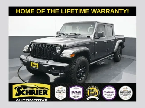Gray 2021 Jeep Gladiator Willys for sale in Omaha, NE