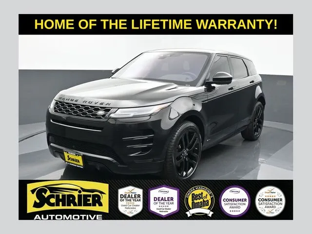 Black 2020 Land Rover Range Rover Evoque R-Dynamic HSE for sale in Omaha, NE