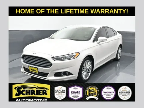 White 2016 Ford Fusion SE for sale in Omaha, NE