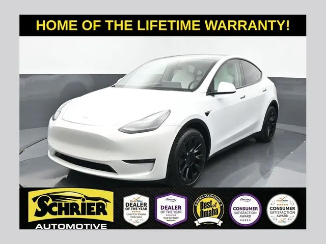 White 2023 Tesla Model Y Long Range for sale in Omaha, NE