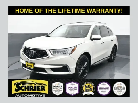 White 2018 Acura MDX 3.5L for sale in Omaha, NE