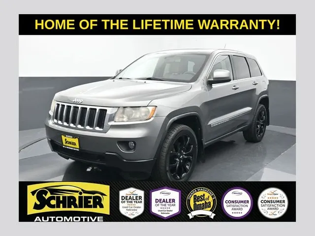 Gray 2012 Jeep Grand Cherokee Laredo for sale in Omaha, NE