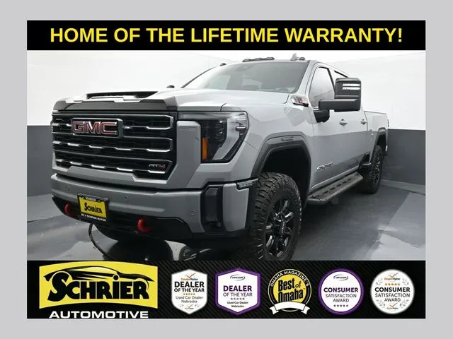 Gray 2024 GMC Sierra 2500HD AT4 for sale in Omaha, NE