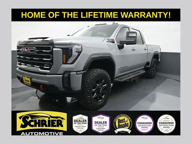 Gray 2024 GMC Sierra 2500HD AT4 for sale in Omaha, NE