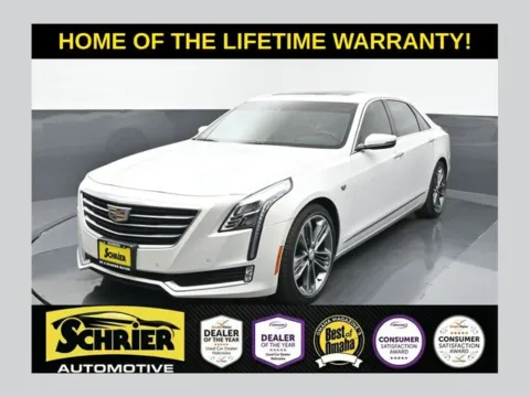 White 2018 Cadillac CT6 3.6L Premium Luxury for sale in Omaha, NE