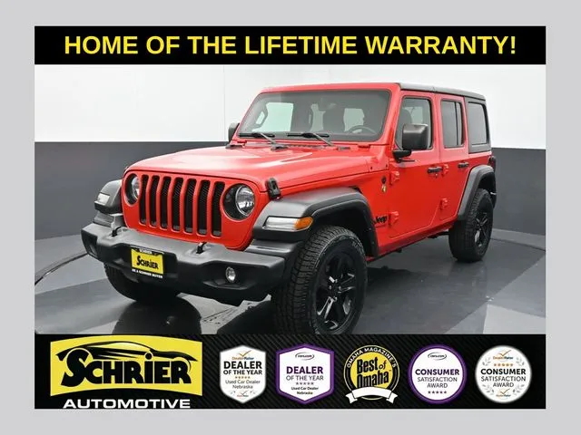Red 2022 Jeep Wrangler Unlimited Sport Altitude for sale in Omaha, NE