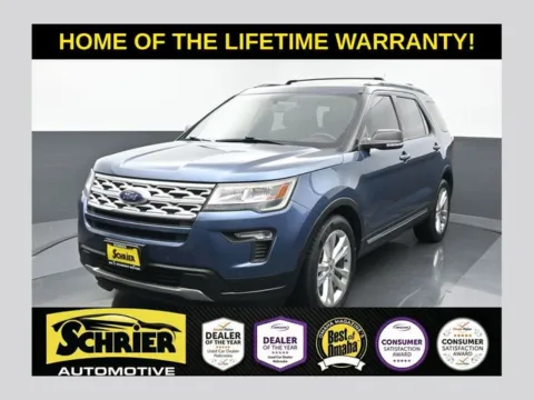 Blue 2019 Ford Explorer XLT for sale in Omaha, NE