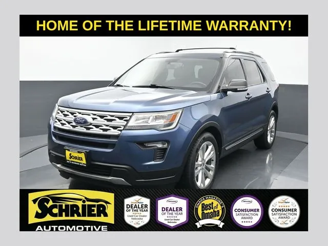 Blue 2019 Ford Explorer XLT for sale in Omaha, NE